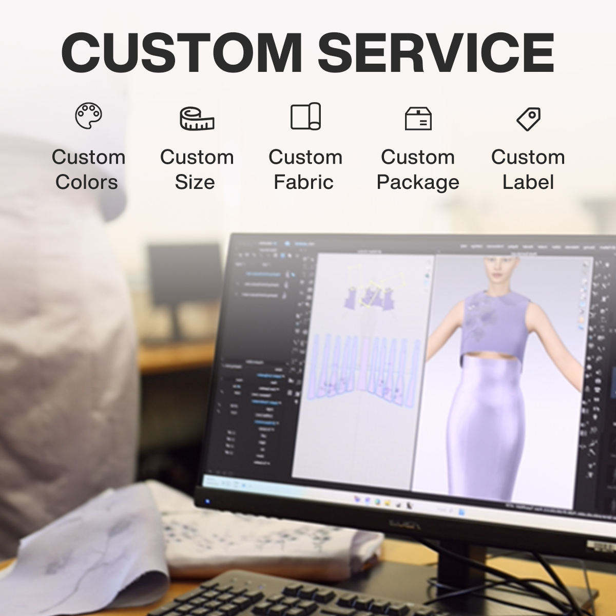 Custom Wholesale Cold Shoulder Mini Dress Halter Neck Tie Bell Sleeve Tiered Ruffle for Summer Party Wear - Image 6