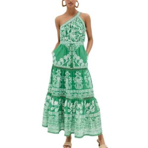 Customized Natural Strapless Breathable Floor Length Dresses for Women Clothing Ladies Elegant Manufacturers Women Casual Dress